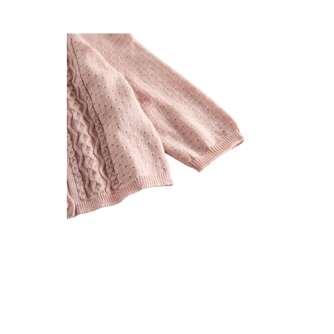 MarMar Totti strik cardigan faded rose
