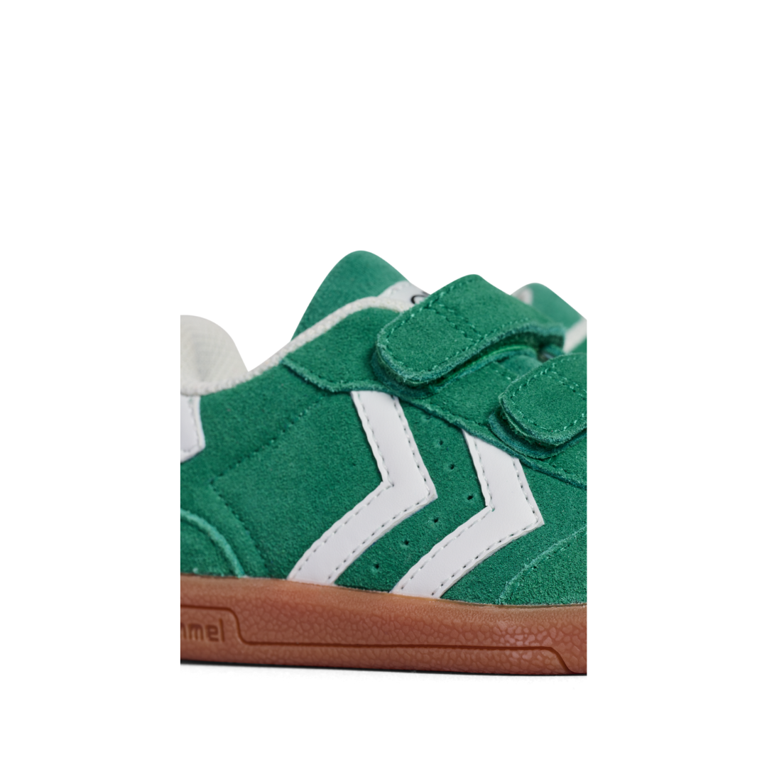 Hummel Victory suede II infant sneakers pepper green