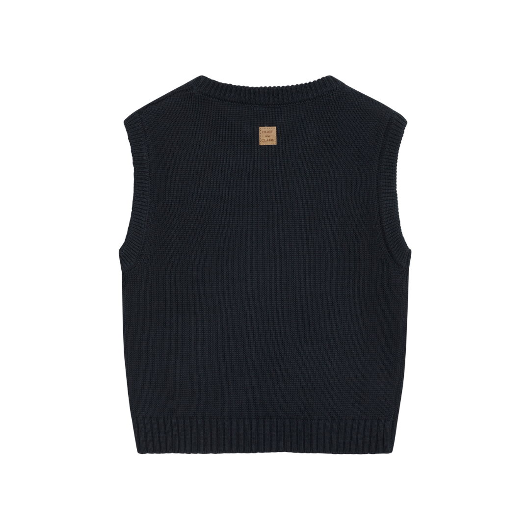 Hust & Claire Princo vest navy 