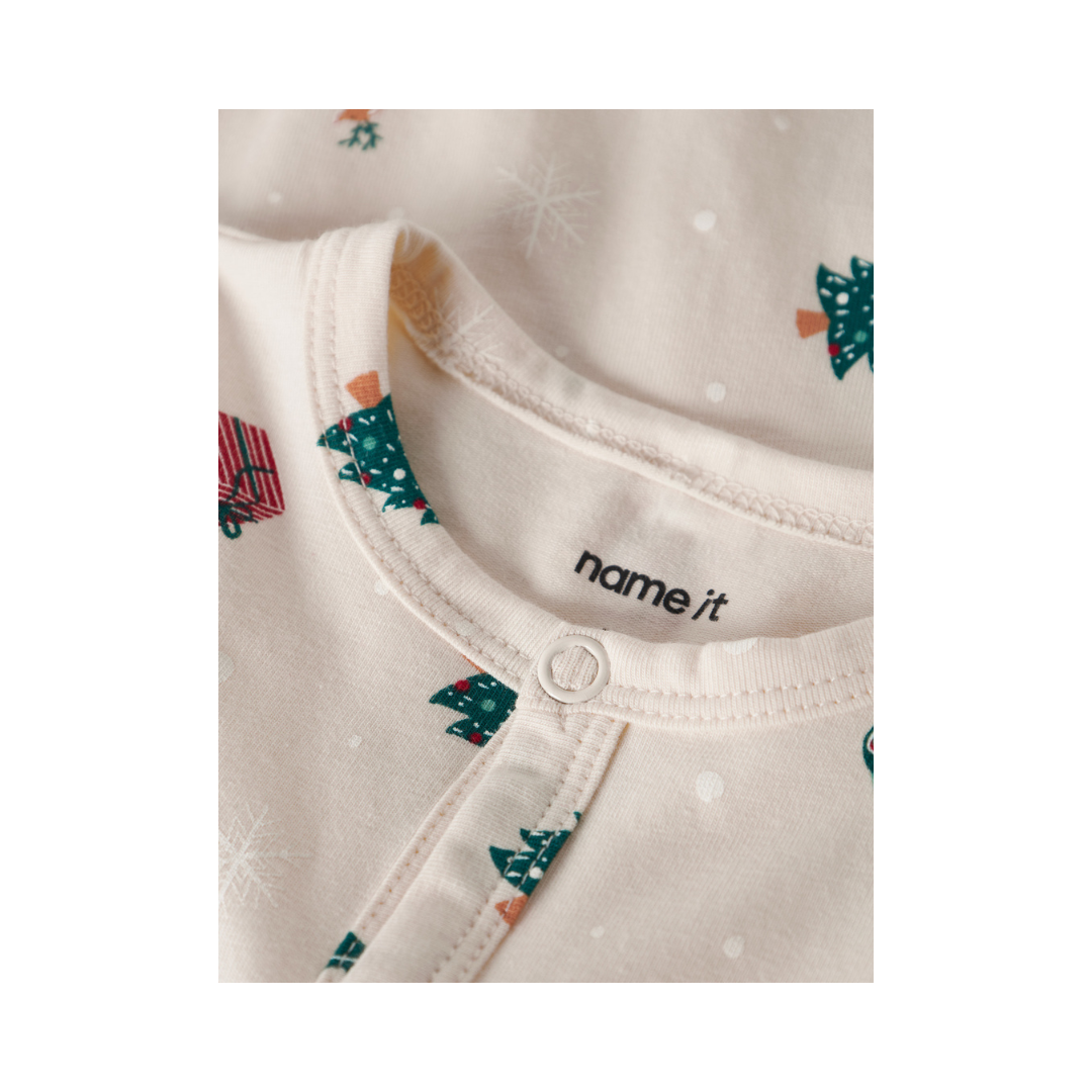 Name It Vismas xmas natdragt whitecap gray