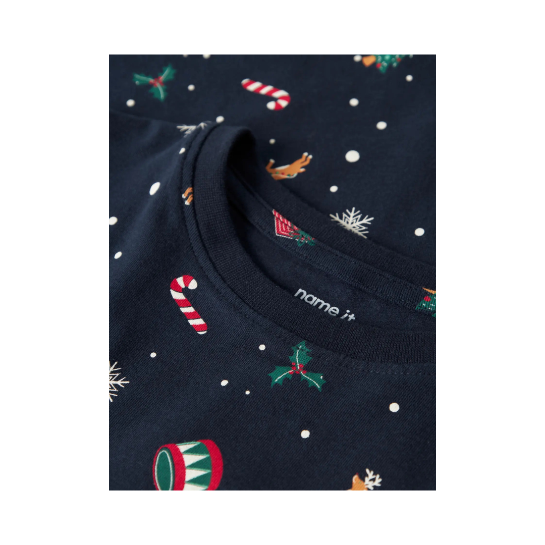 Name It Vismas xmas nattøj navy blazer
