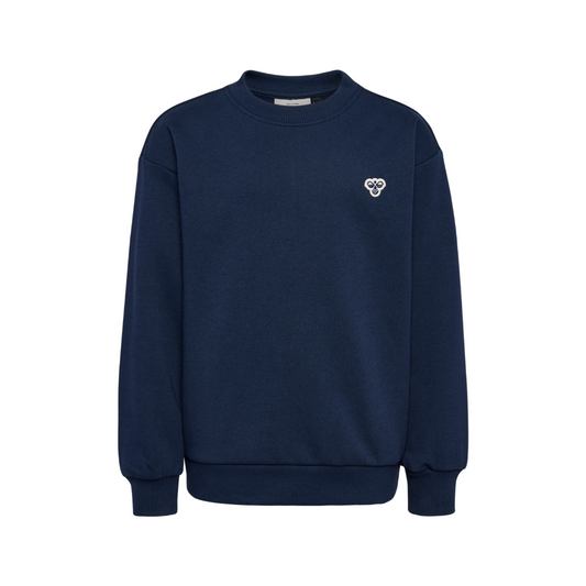 Hummel Loose crewneck bee sweatshirt dress blues