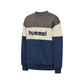 Hummel JR Loose block crewneck dark gull gray