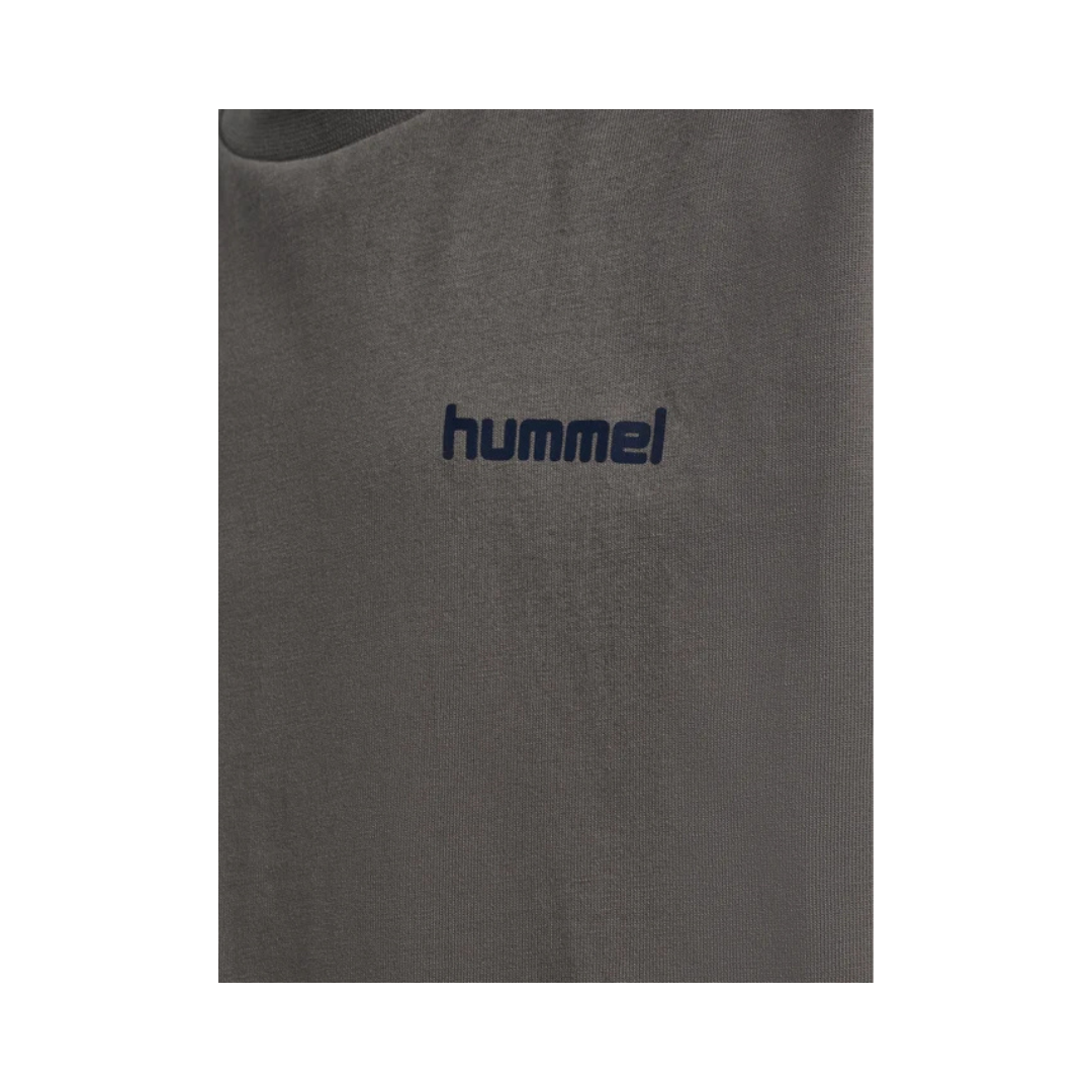 Hummel JR Loose graphic t-shirt S/S dark gull gray