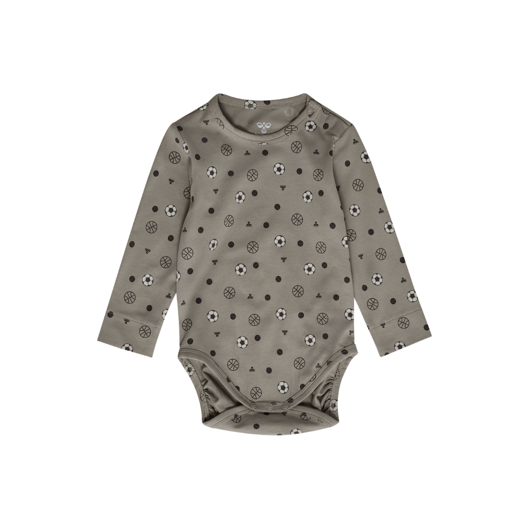 Hummel Aop body L/S vintage khaki