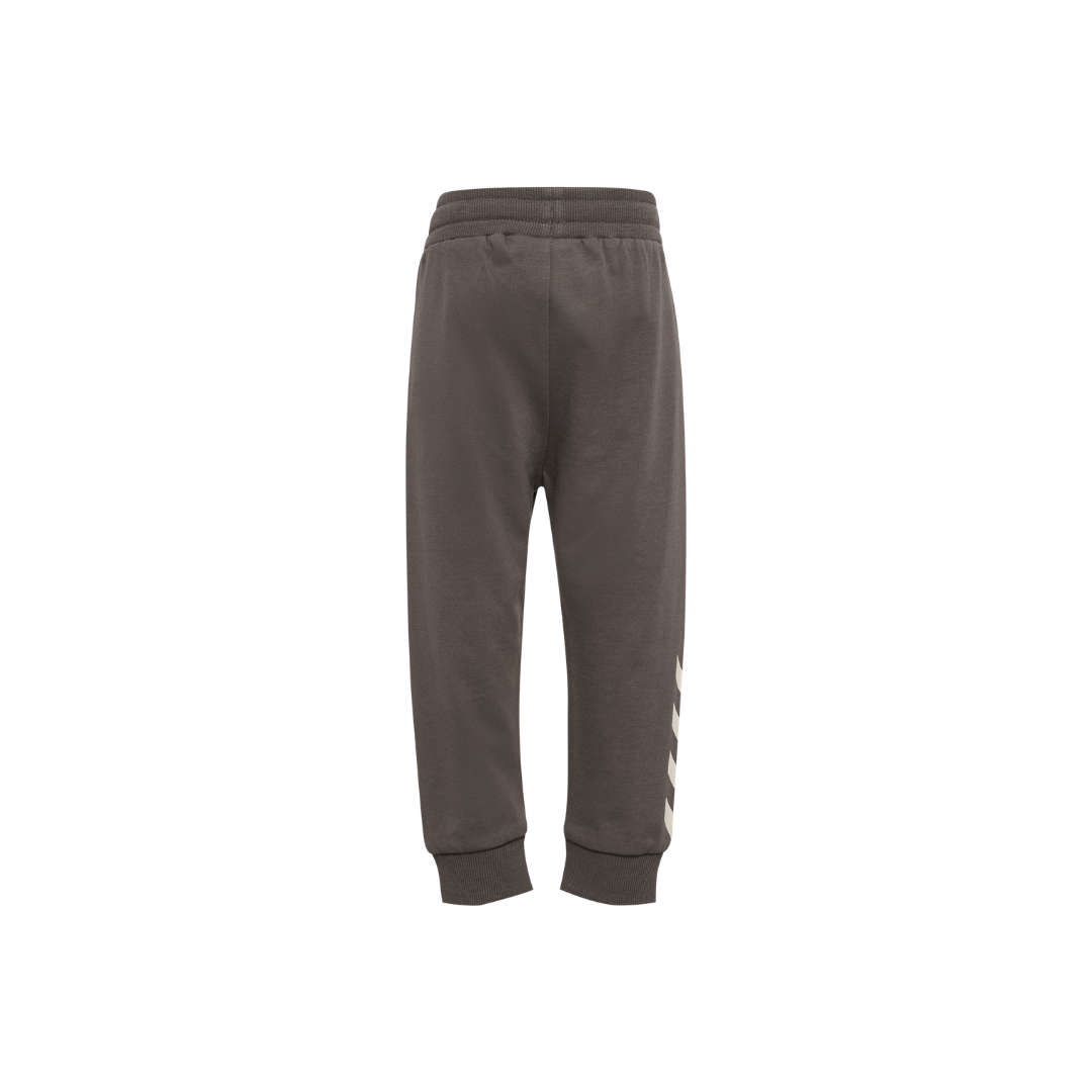 Hummel Mini reg logo bukser dark gull gray