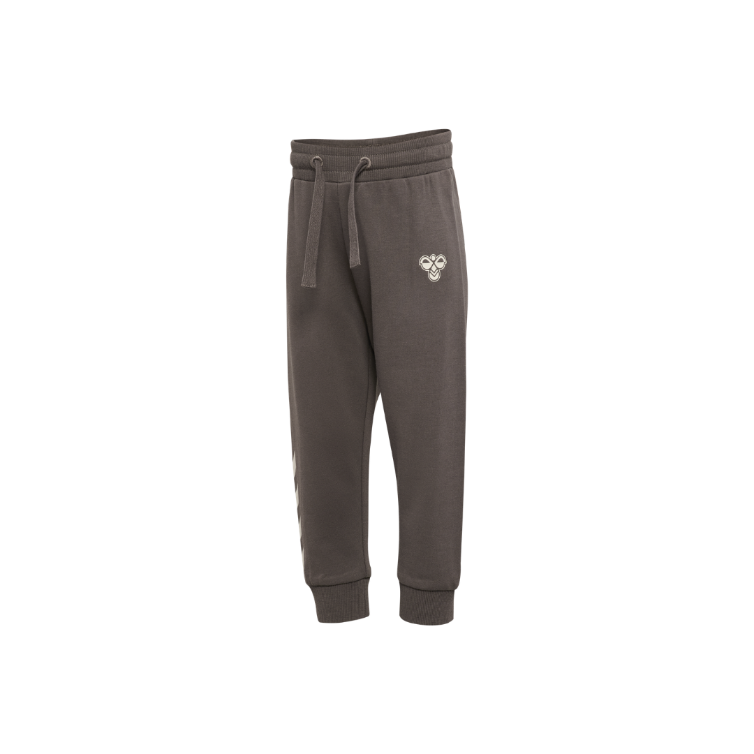Hummel Mini reg logo bukser dark gull gray