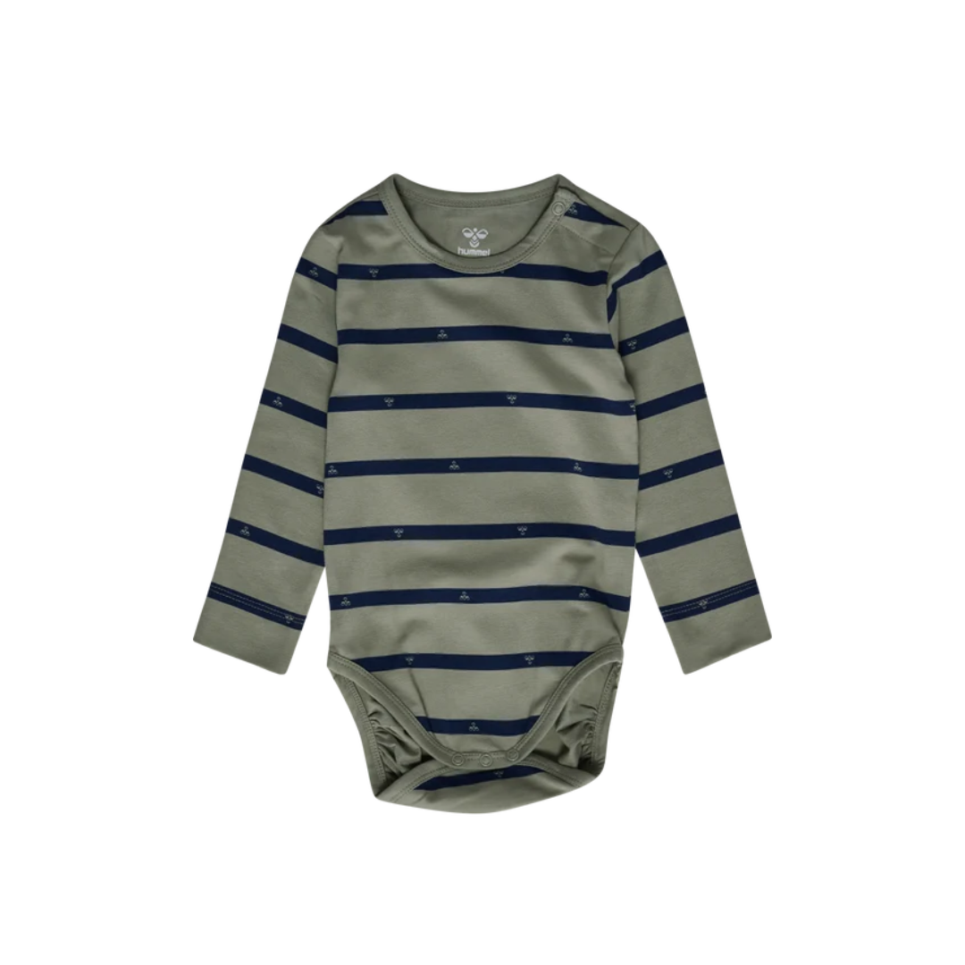 Hummel Stripy bee body L/S shadow
