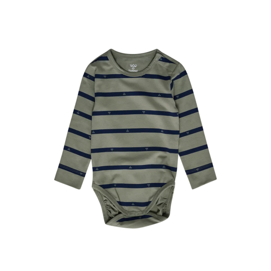 Hummel Stripy bee body L/S shadow