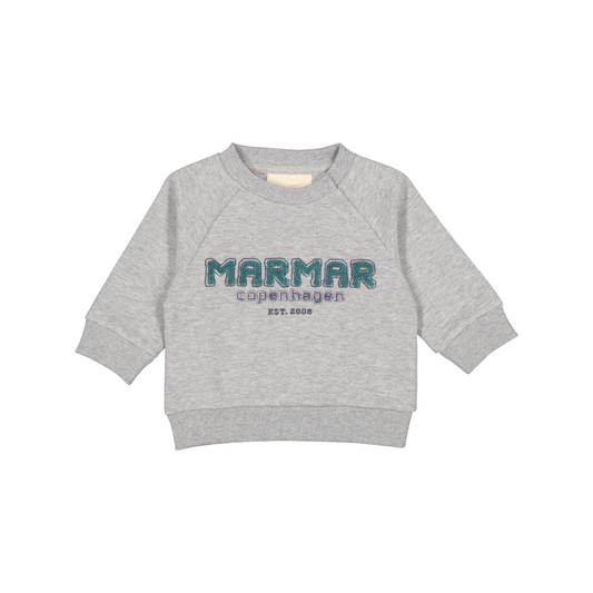 MarMar Theos B sweatshirt spruce logo