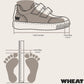 Wheat Footwear strørrelsesguide